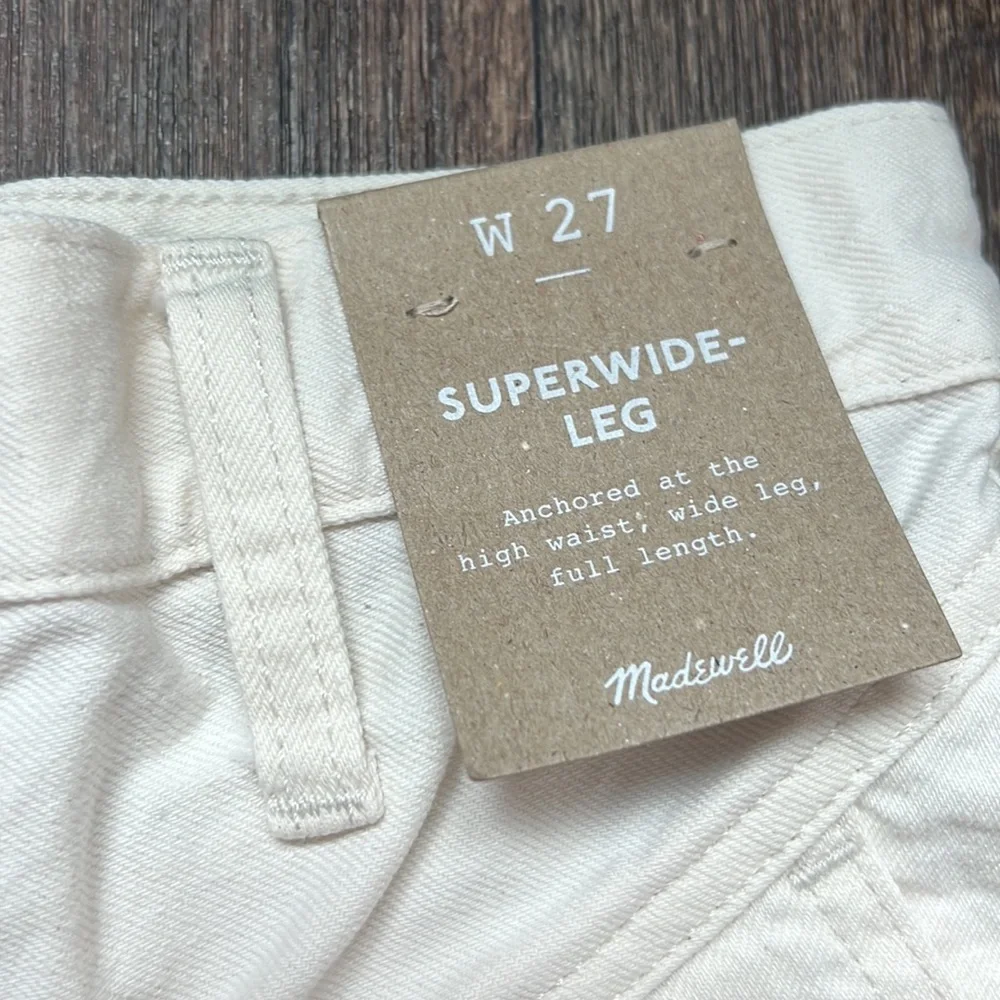 Madewell Super Wide Leg Jeans - Picture 4 of 10
